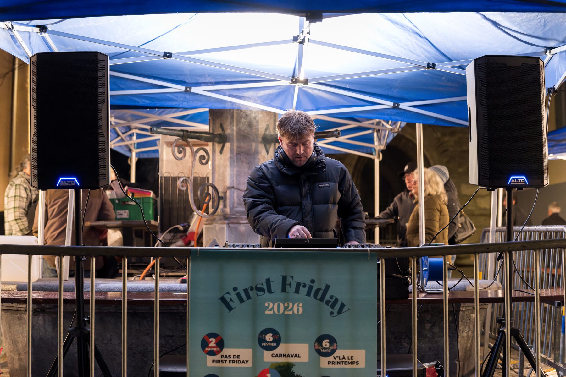Le DJ du First Friday de février 2026 dans la Grand’Rue